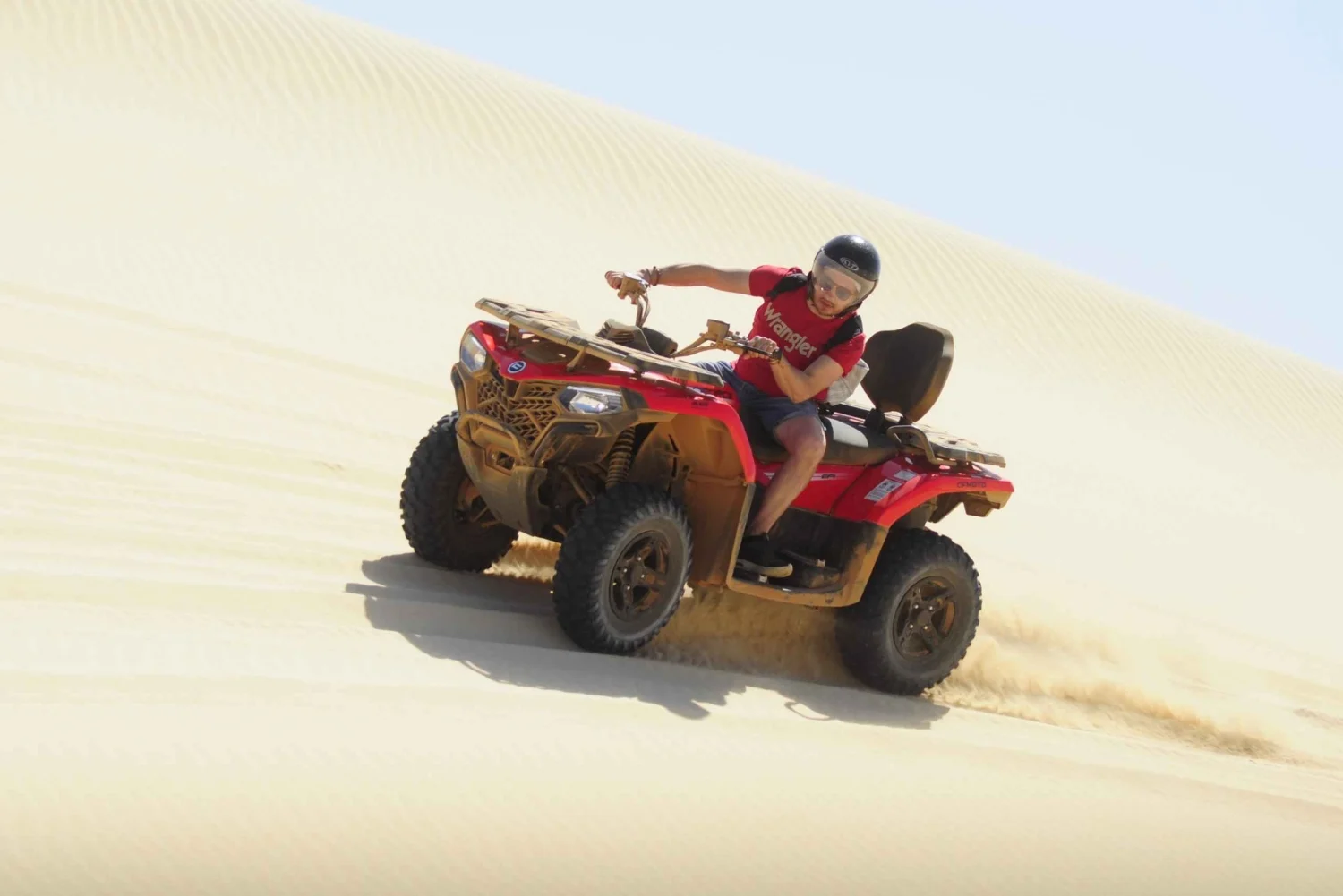 Piste de sable à Boa Vista